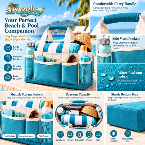 Poolside Gear Caddy — view 2
